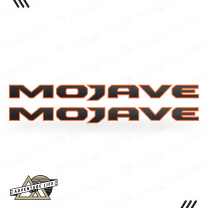 MOJAVE Hood Lettering | Set of 2