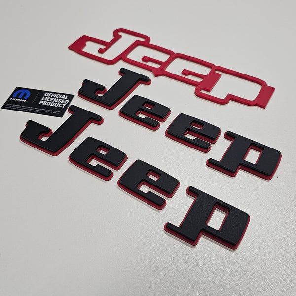 Jeep JL JT Retro Square Fender Emblems - Wrangler Gladiator – Gladius ...