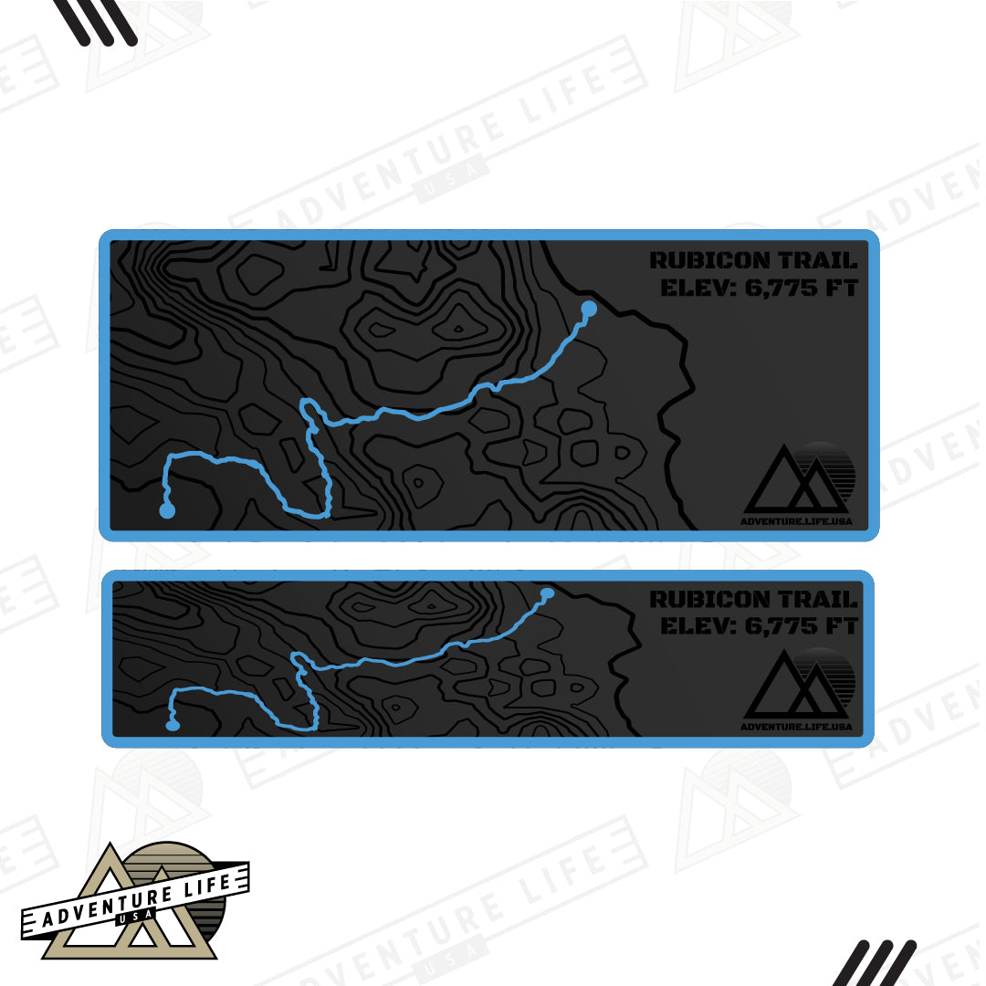 Sun Visor Decal Set – Covers OEM Warning Labels | Driver + Passenger Pair