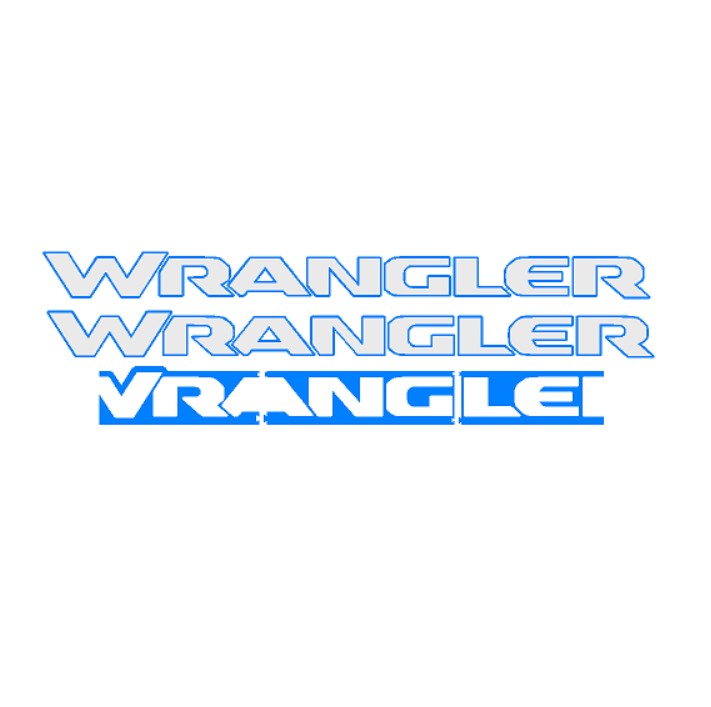 Jeep JT/JL "WRANGLER" Hood Emblem