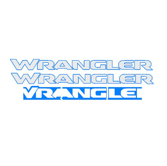 Jeep JT/JL "WRANGLER" Hood Emblem