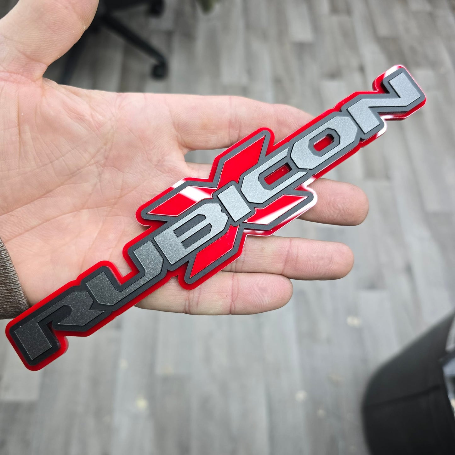 Rubicon X - Wrangler/Gladiator Fender Emblems - Single