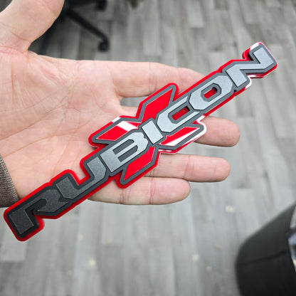 Rubicon X - Wrangler/Gladiator Fender Emblems - Single