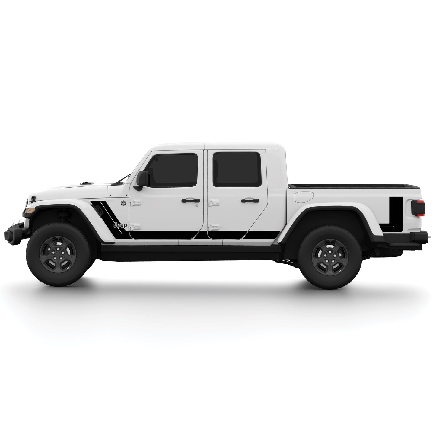 Scrambler Style Stripe Kit for Jeep Gladiator