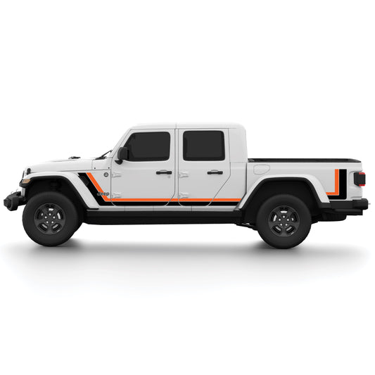 Scrambler Style Stripe Kit for Jeep Gladiator