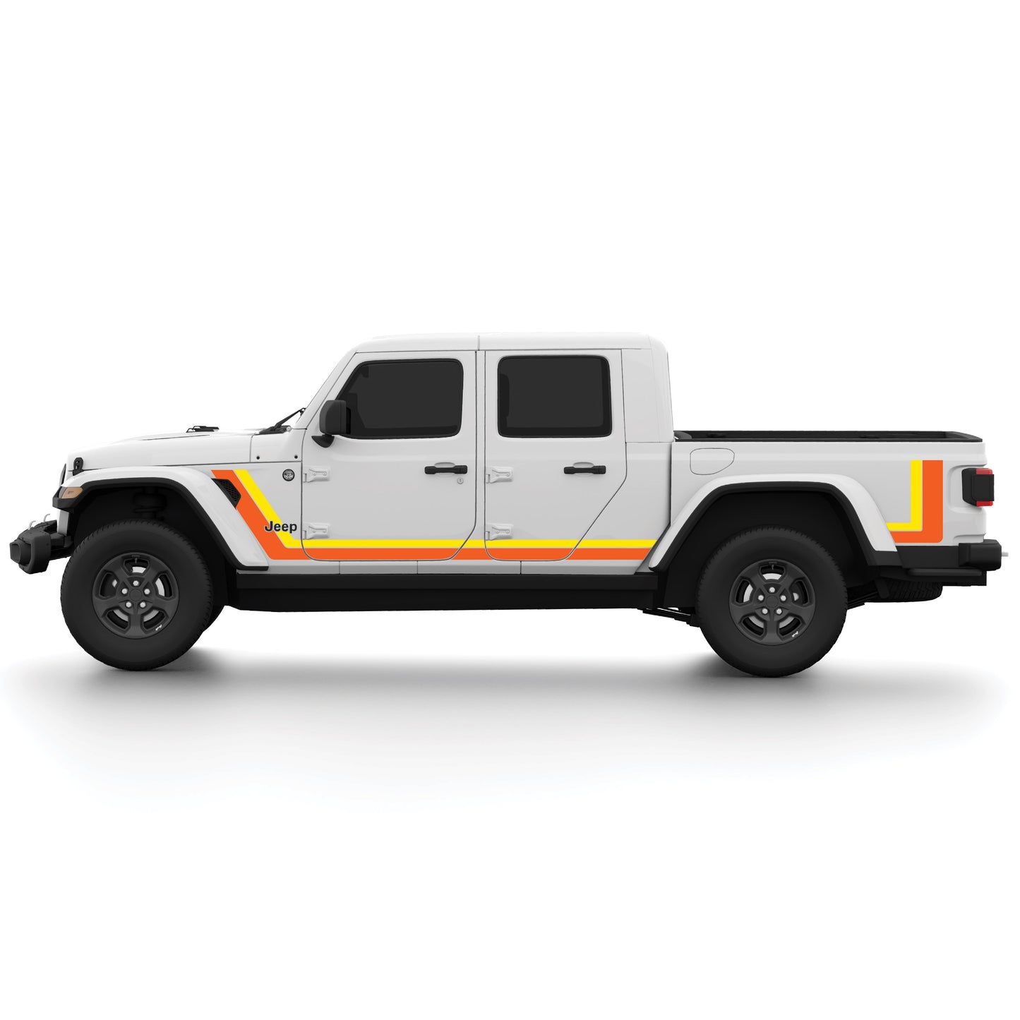 Scrambler Style Stripe Kit for Jeep Gladiator