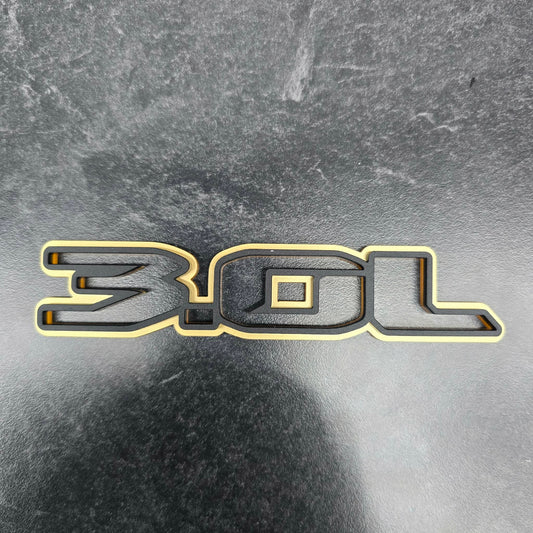 Jeep "3.0L" Emblem - 5" - 392 Style