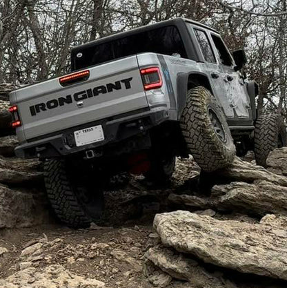 Jeep Gladiator "CUSTOM NAME" Tailgate Emblem -  Two Color Stacked