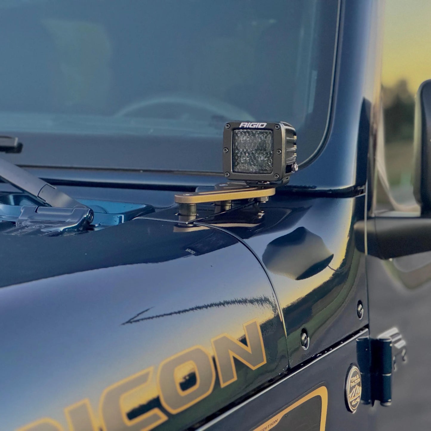 A-Pillar Light Mounts for Jeep JL/JT Wrangler and Gladiator