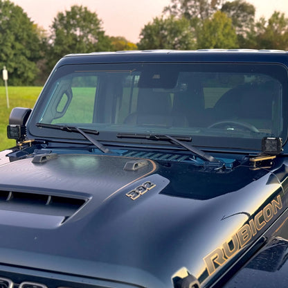 A-Pillar Light Mounts for Jeep JL/JT Wrangler and Gladiator