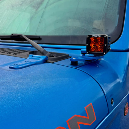 A-Pillar Light Mounts for Jeep JL/JT Wrangler and Gladiator