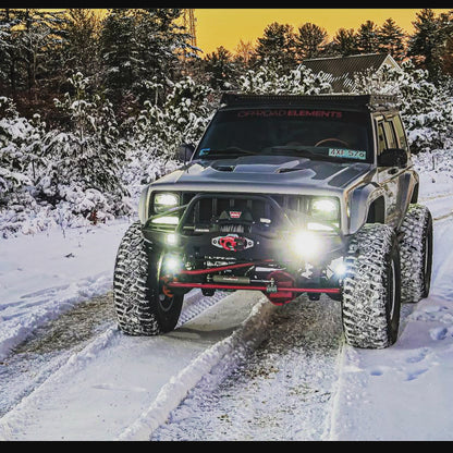 Jeep TJ XJ YJ ZJ Steerable Knuckle Pod Light Mounts (1984-2006 Wrangler/Cherokee)