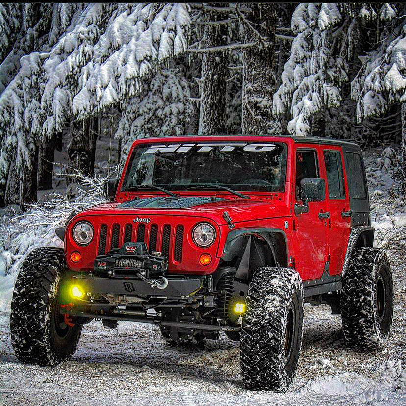 Jeep JK Steerable Knuckle Pod Light Mounts (2007-2018 Wrangler)