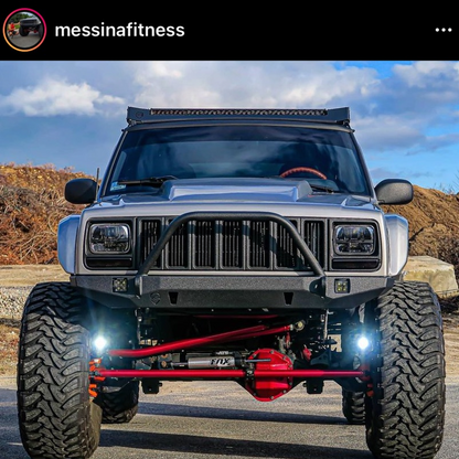 Jeep TJ XJ YJ ZJ Steerable Knuckle Pod Light Mounts (1984-2006 Wrangler/Cherokee)