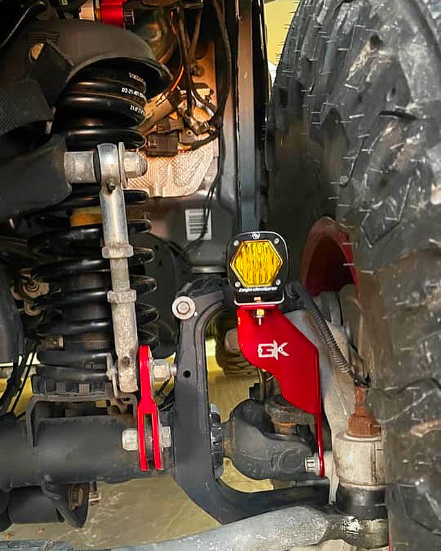 Jeep JL / JT Steerable Knuckle Pod Light Mounts (2018+ Gladiator/Wrangler)