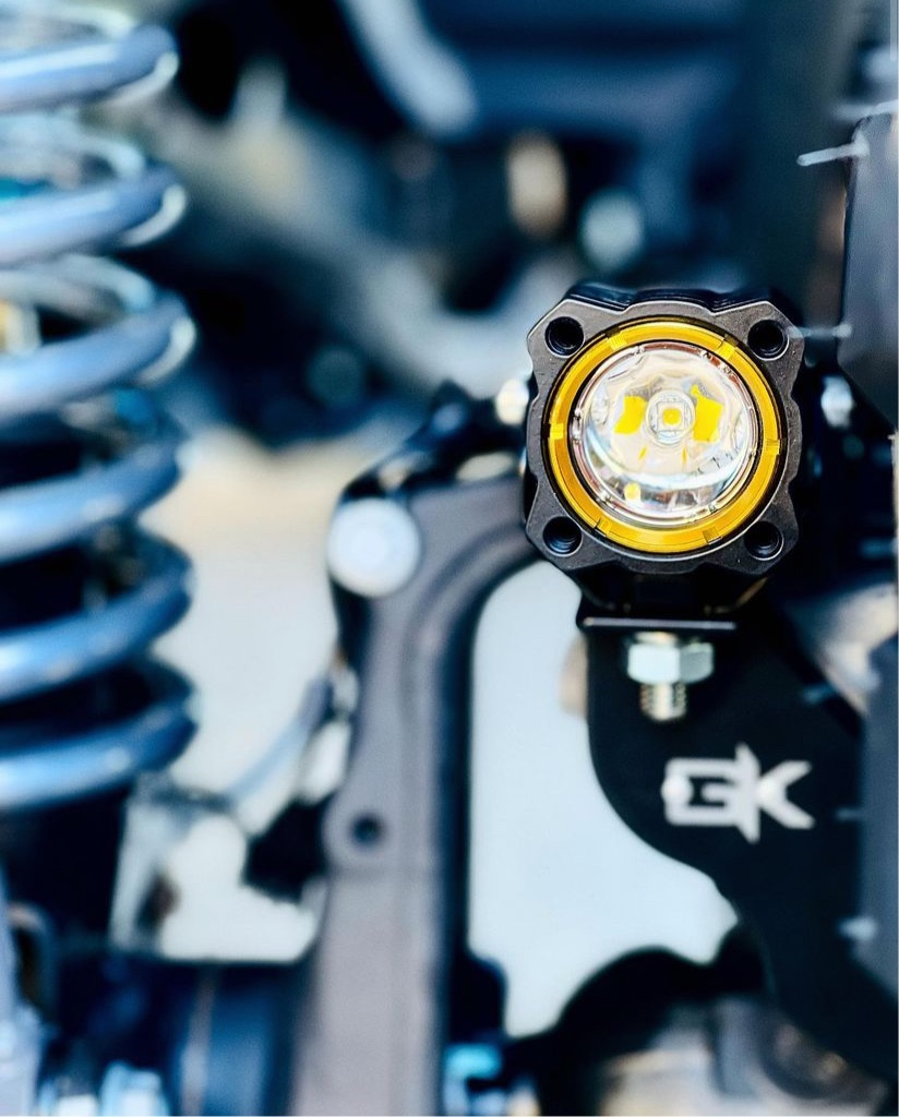 Jeep JL / JT Steerable Knuckle Pod Light Mounts (2018+ Gladiator/Wrangler)