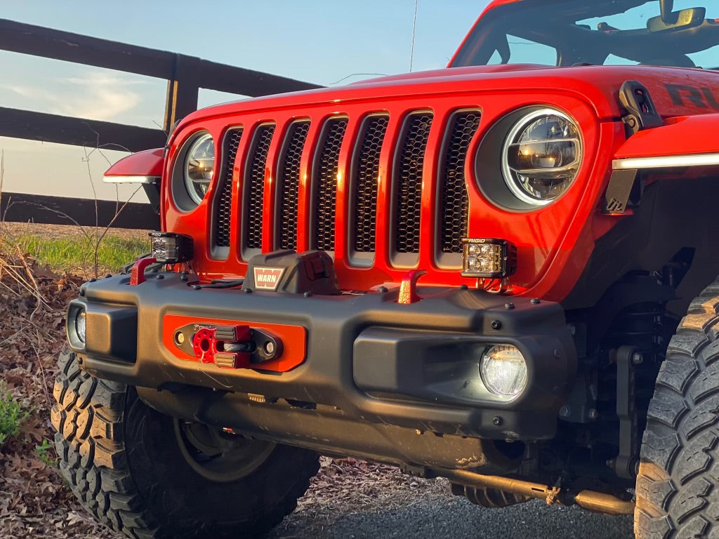 JL/JT Bumper Height Light Mounts