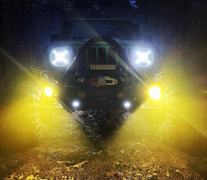 Jeep JL / JT Steerable Knuckle Pod Light Mounts (2018+ Gladiator/Wrangler)