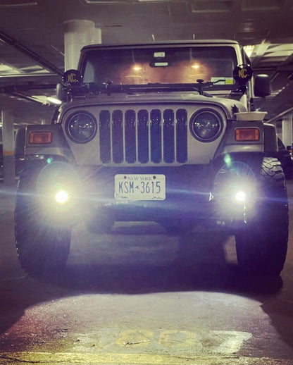 Jeep TJ XJ YJ ZJ Steerable Knuckle Pod Light Mounts (1984-2006 Wrangler/Cherokee)