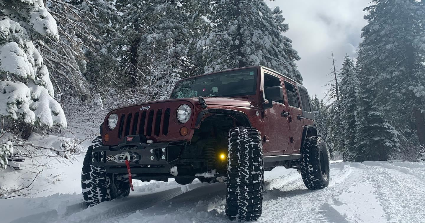 Jeep JK Steerable Knuckle Pod Light Mounts (2007-2018 Wrangler)