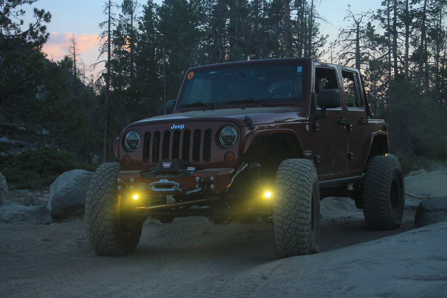 Jeep JK Steerable Knuckle Pod Light Mounts (2007-2018 Wrangler)