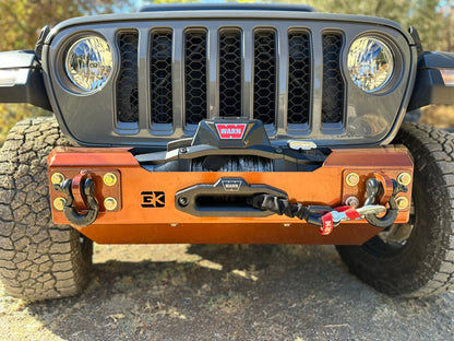Gauntlet Front Bumper w/Winch Plate for Jeep JL/JT  (2018-2024)