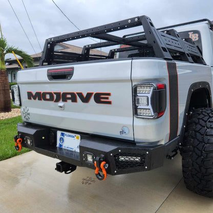 Jeep Gladiator "MOJAVE" Tailgate Emblem -  Two Color Stacked
