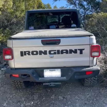 Jeep Gladiator "CUSTOM NAME" Tailgate Emblem -  Two Color Stacked