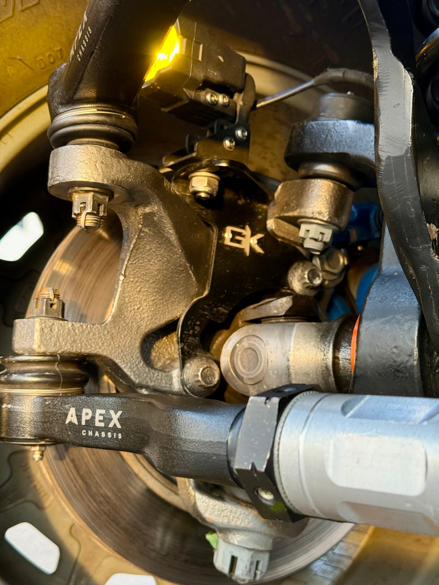 Jeep WJ Grand Cherokee Steerable Knuckle Pod Light Mounts (1999-2004)