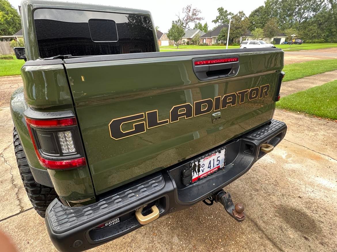 Gladiator Tailgate Emblem | Gladius Offroad