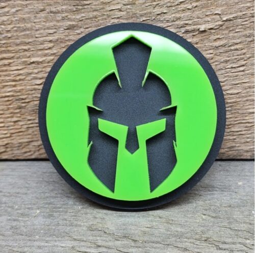 Gladiator Helmet Circle Emblem