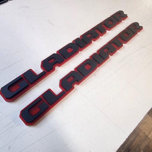 Small fender "Gladiator" Emblems (Pair) - Image 4