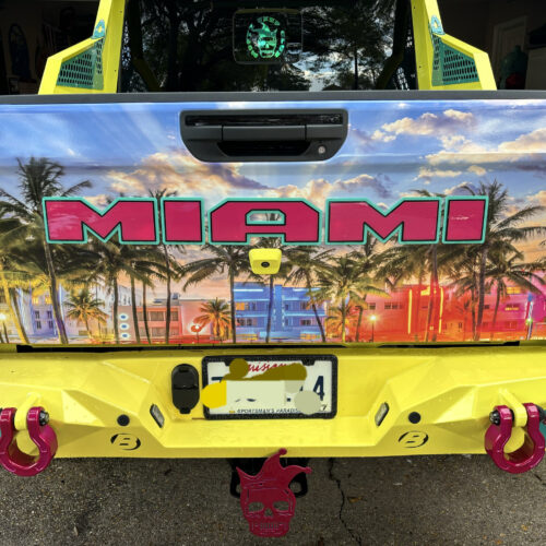 Custom Tailgate Emblem - Choose Your Letters - Image 21