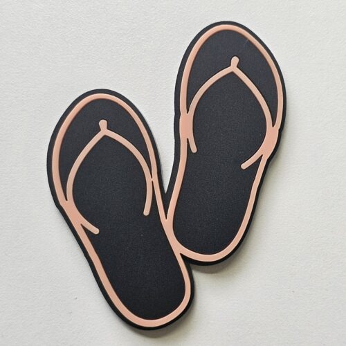 Flip Flops - Coral