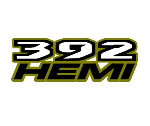 392 HEMI Emblem (Single)