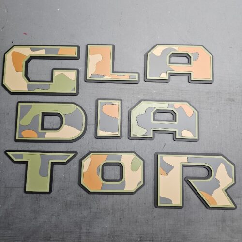 Limited Edition - Jeep Gladiator Camo Tailgate Emblem