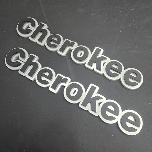 XJ Cherokee Fender Emblems (Pair)