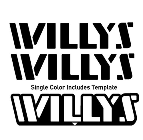 Willys Fender Emblems (Pair) - Image 2